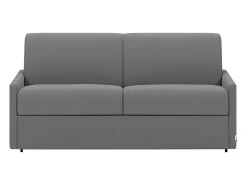 Sofá cama italiano 3p 22 cm tela - Color Gris CALIFE