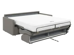 Sofá cama italiano 4p 18 cm tela - Color Gris CALIFE