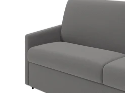 Sofá cama italiano 4p 18 cm tela - Color Gris CALIFE