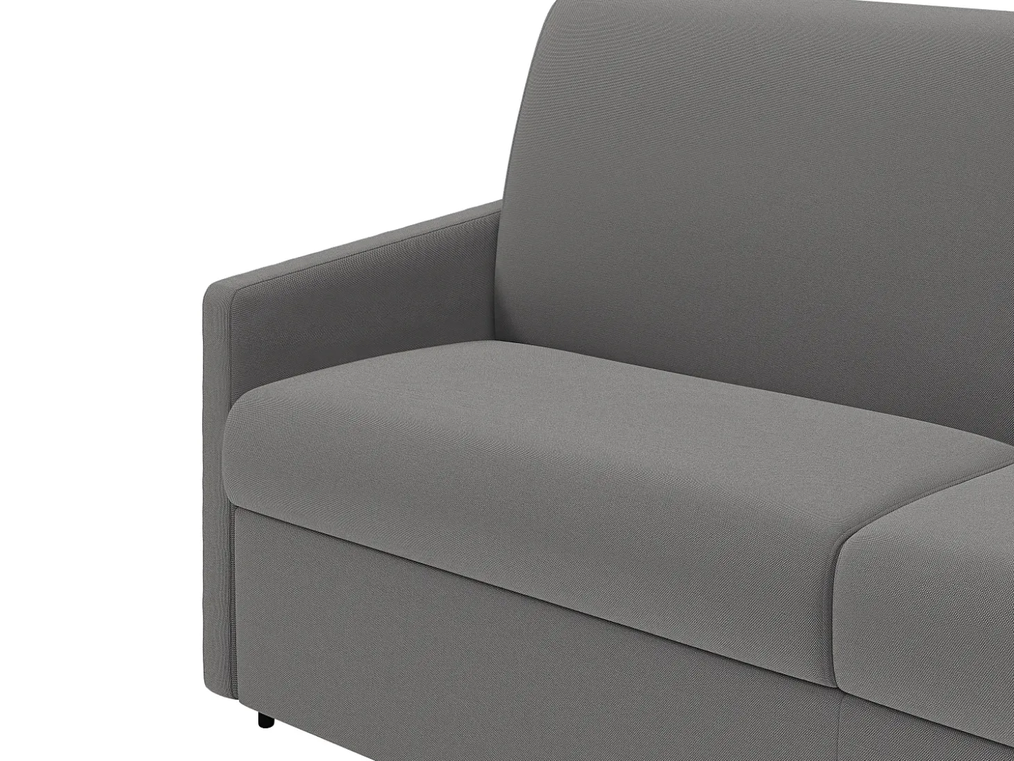 Sofá cama italiano 4p 18 cm tela - Color Gris CALIFE