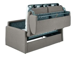 Sofá cama italiano 4p 18 cm tela - Color Gris CALIFE