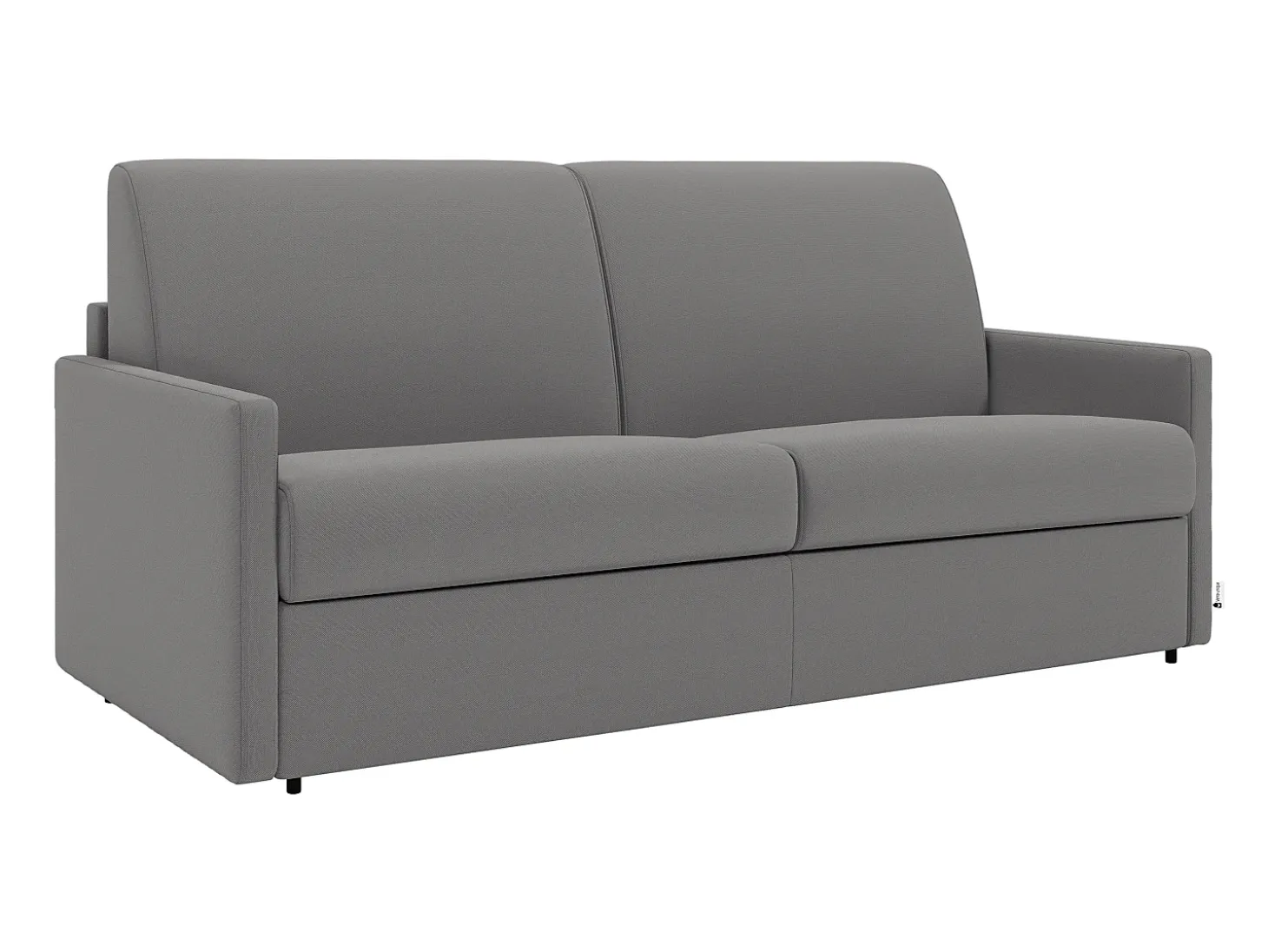 Sofá cama italiano 4p 18 cm tela - Color Gris CALIFE
