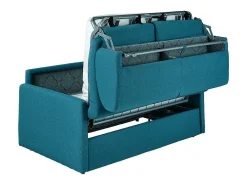 Sofá cama italiano 3p 22 cm tela - Color Gris CALIFE