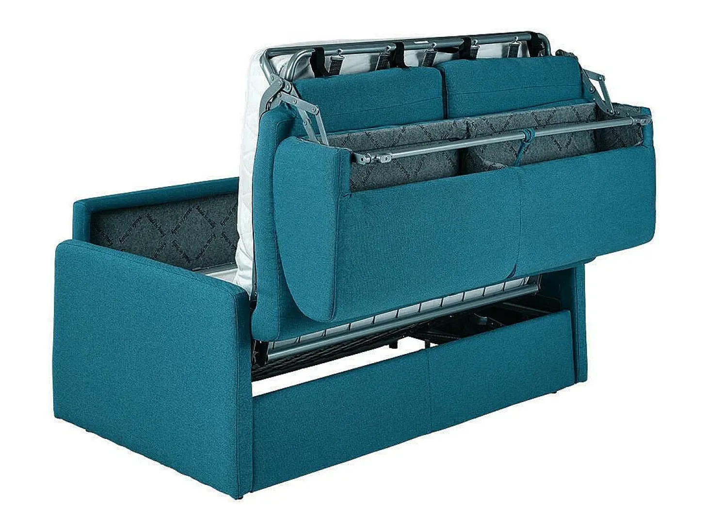 Sofá cama italiano 3p 22 cm tela - Color Gris CALIFE