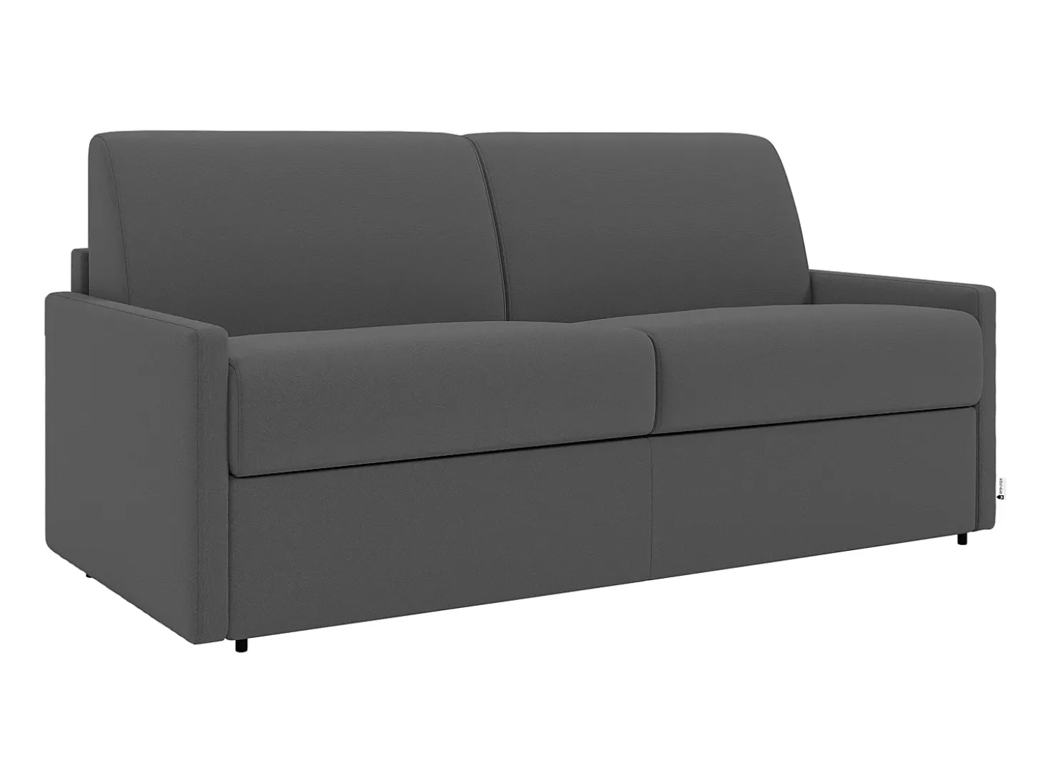 Sofá cama italiano 4p 22 cm tela - Color Gris CALIFE
