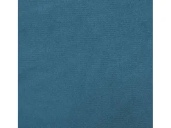 Sofá con cojines 3 plazas terciopelo azul