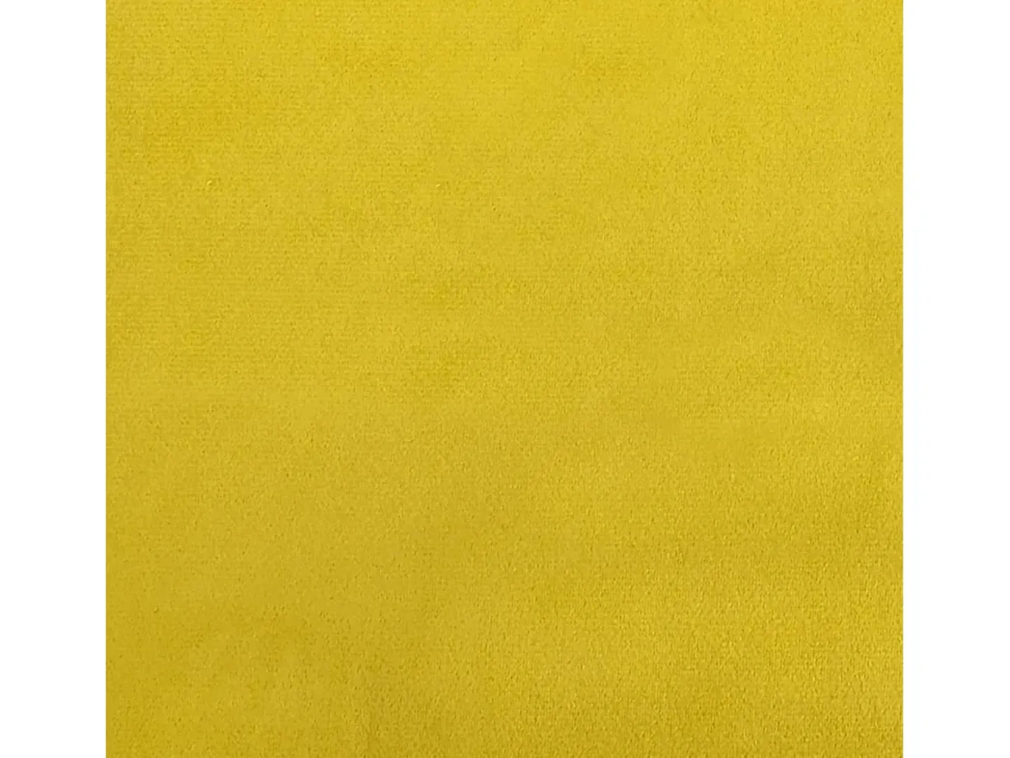 Sofá con cojines 3 plazas terciopelo amarillo