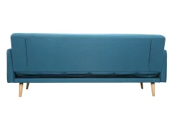 Sofá convertible 3 plazas diseño escandinavo azul ULLA