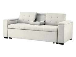 Sofá convertible 3 plazas en tela beige NOHO