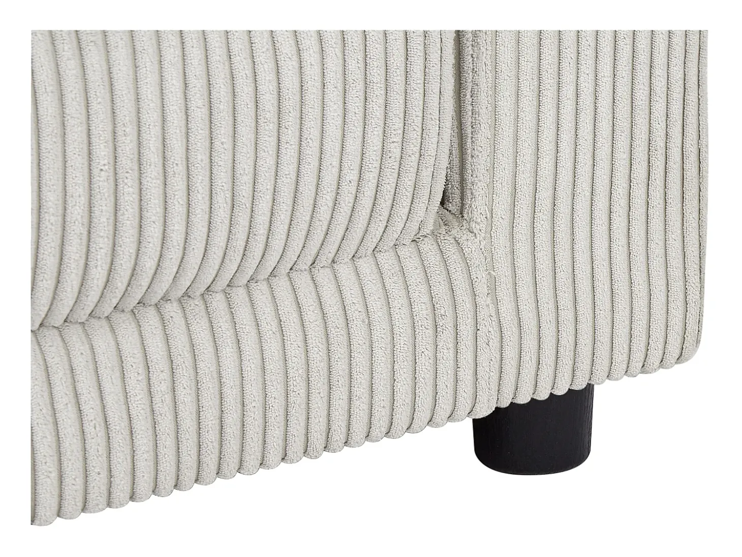 Sofá convertible de 2 plazas MIRTO en pana beige