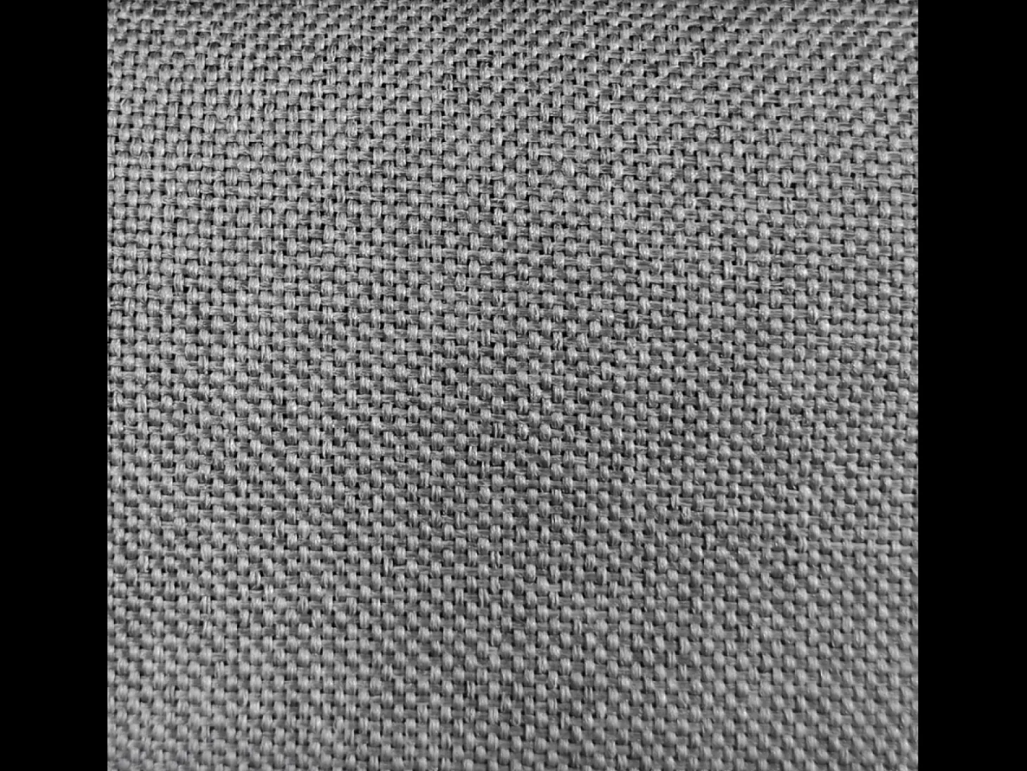 Sofá convertible panorámico 4 plazas en tejido con box MAHÉ - gris claro