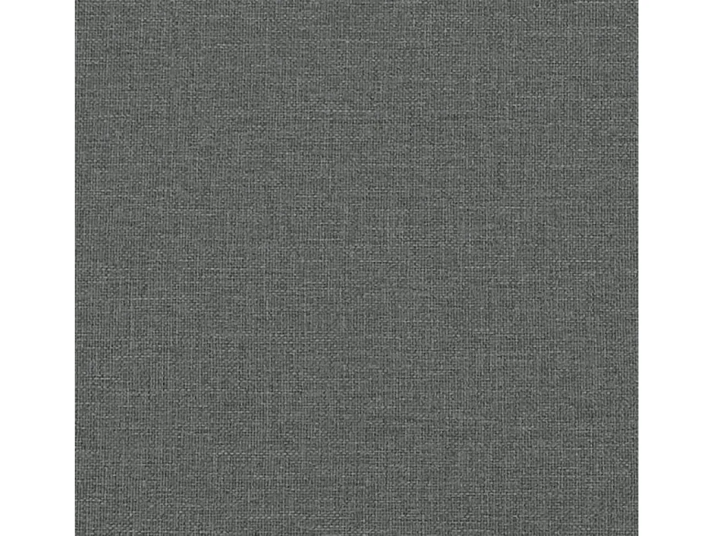 Sofá de 3 plazas con cojines tela gris oscuro 180 cm