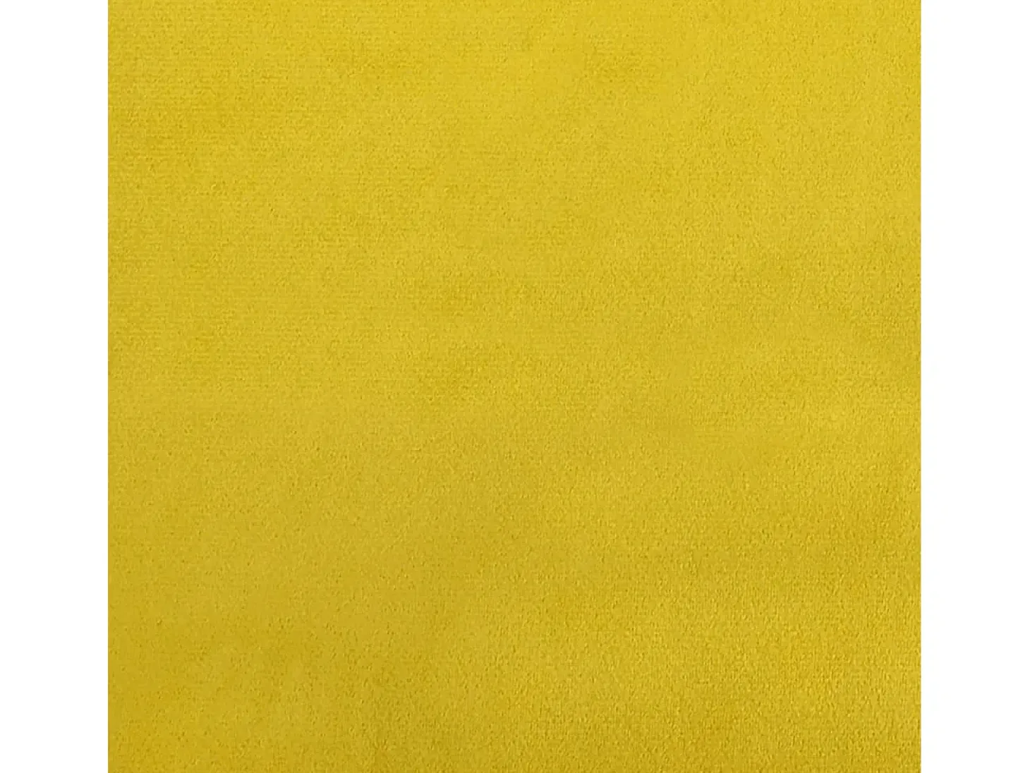 Sofá de 2 plazas con cojines terciopelo amarillo 140 cm