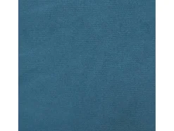 Sofá de 3 plazas con cojines terciopelo azul 180 cm
