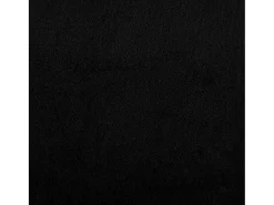 Sofá de 3 plazas con cojines tela de microfibra negro 180 cm