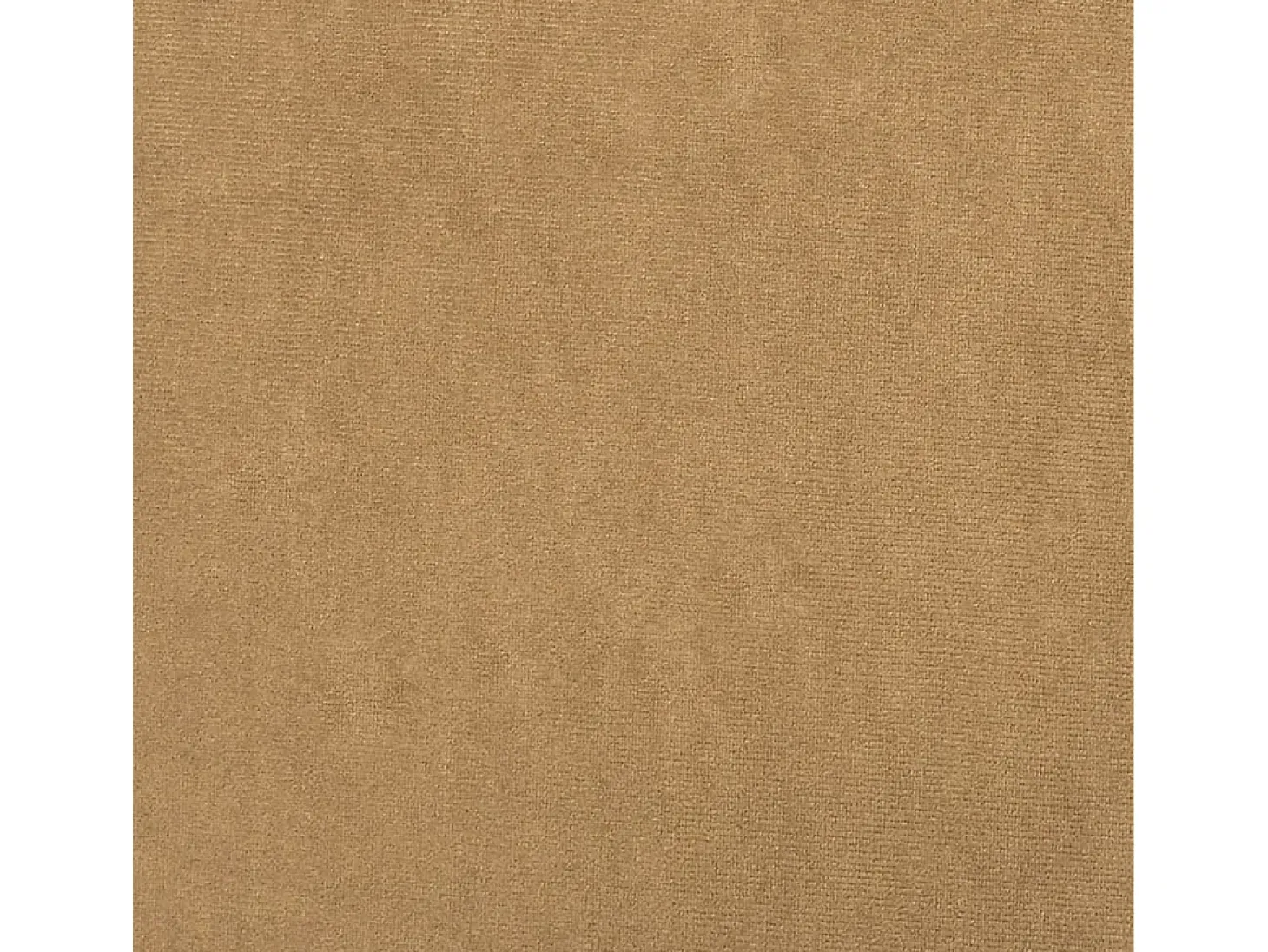 Sofá de 2 plazas con cojines terciopelo marrón 120 cm