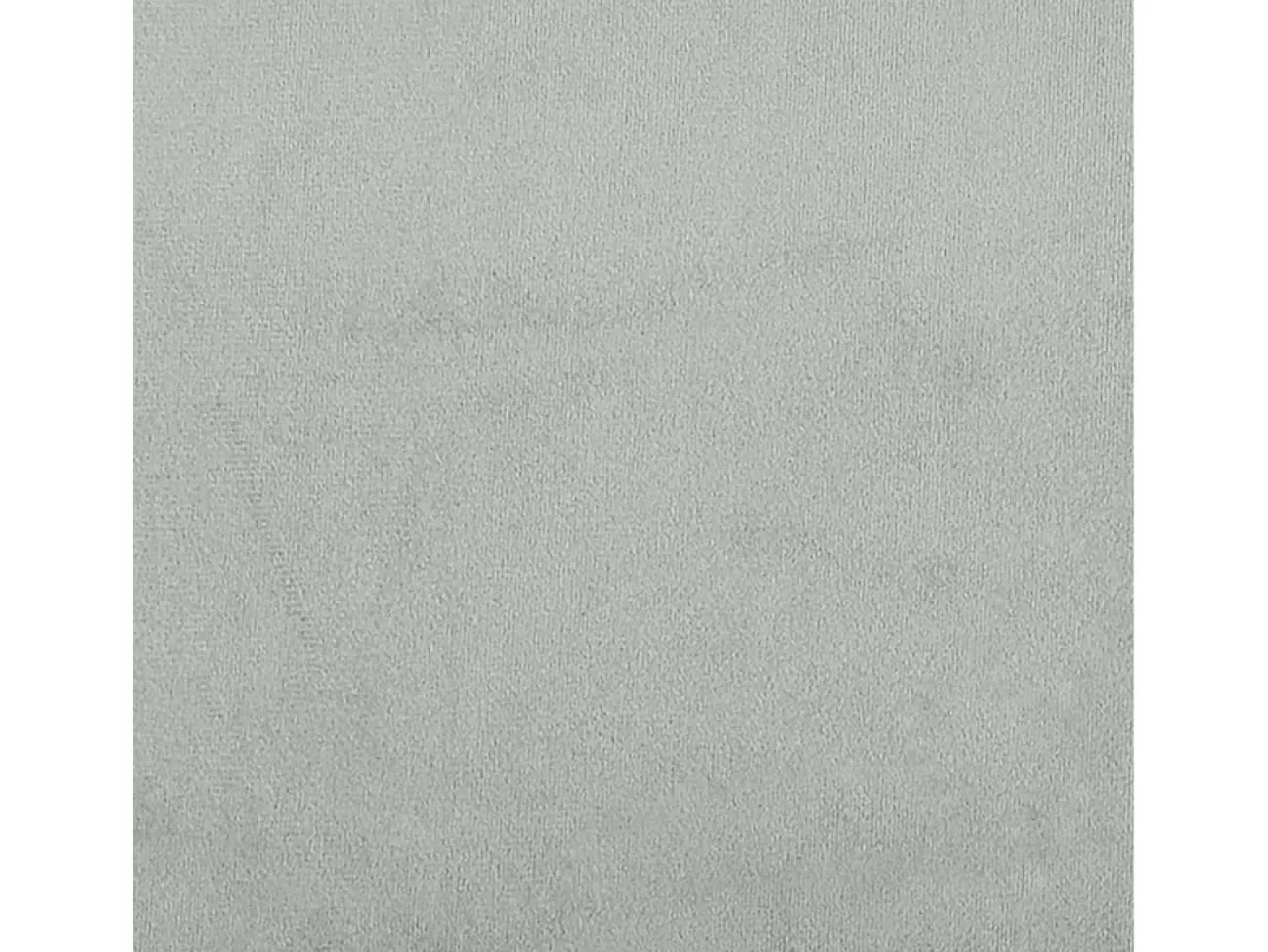 Sofá de 3 plazas con cojines terciopelo gris claro 180 cm