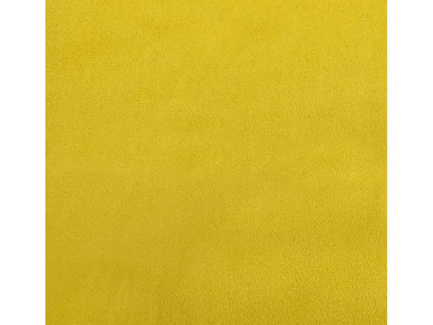 Sofá de 3 plazas con cojines terciopelo amarillo 180 cm