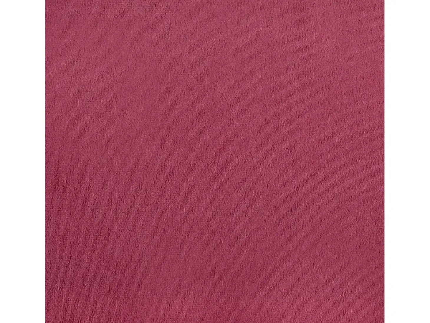 Sofá de 3 plazas con taburete de terciopelo rojo tinto 180 cm