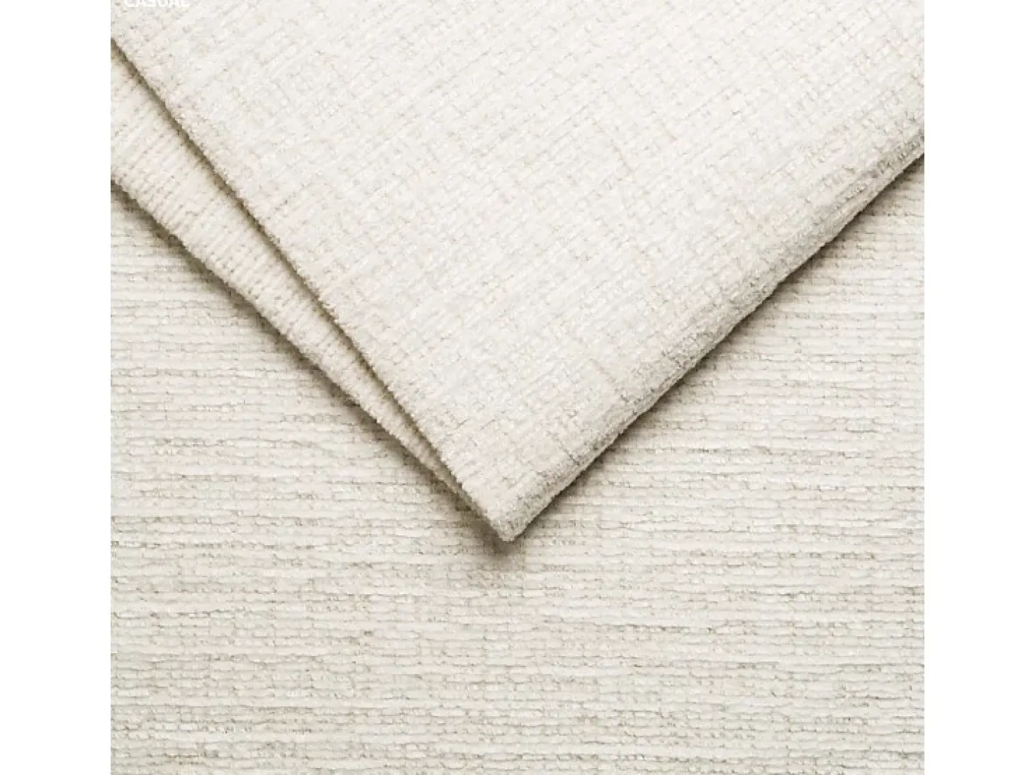 Sofá de 4 plazas convertible exprés en chenilla beige 16 cm SELIVO de Maison Céphy