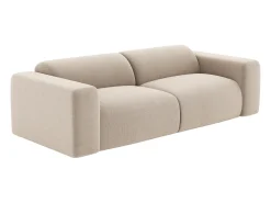 Sofá de 3 plazas de pana beige estilo design POGNI de Maison Céphy