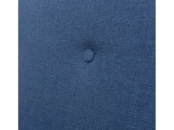 Sofá de 3 plazas de tela azul