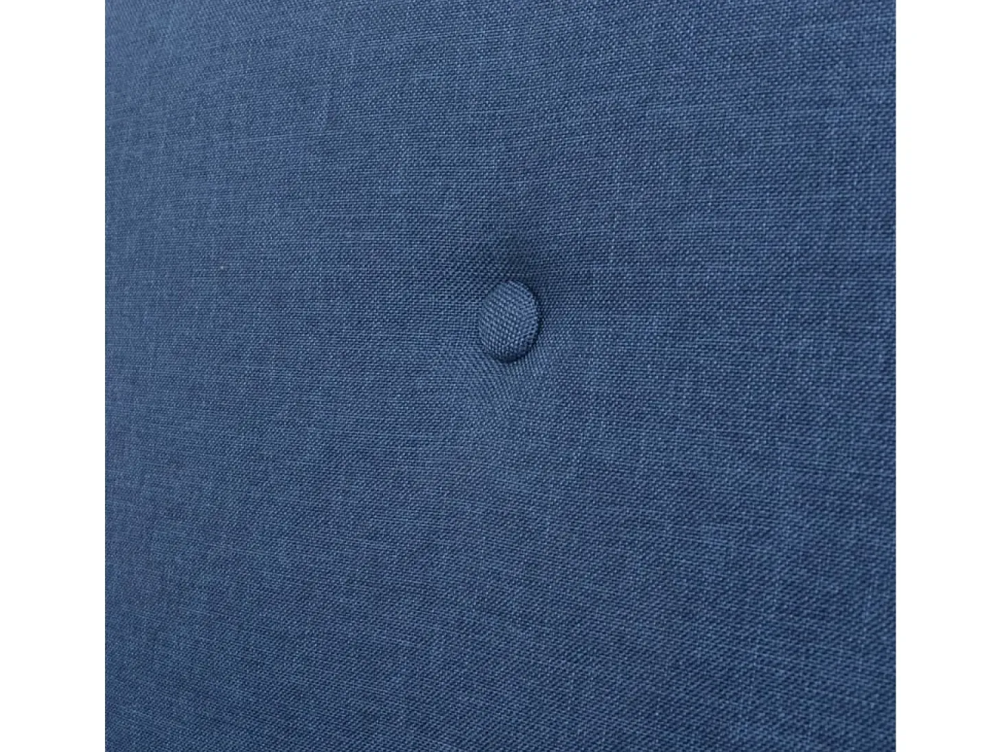 Sofá de 3 plazas de tela azul