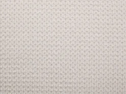 Sofá de 3 plazas de tela beige con cojines adicionales CABORNI