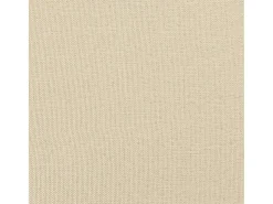 Sofá de 2 plazas de tela color crema 120 cm