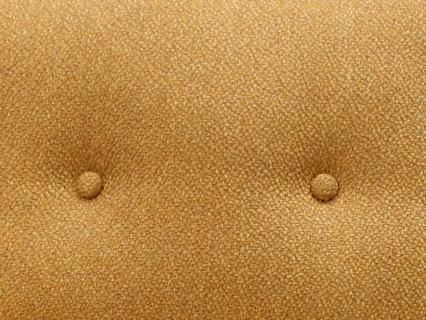 Sofá de 2 plazas de tela con efecto lana amarillo TATUM