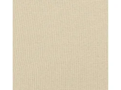 Sofá de 3 plazas de tela crema 180 cm