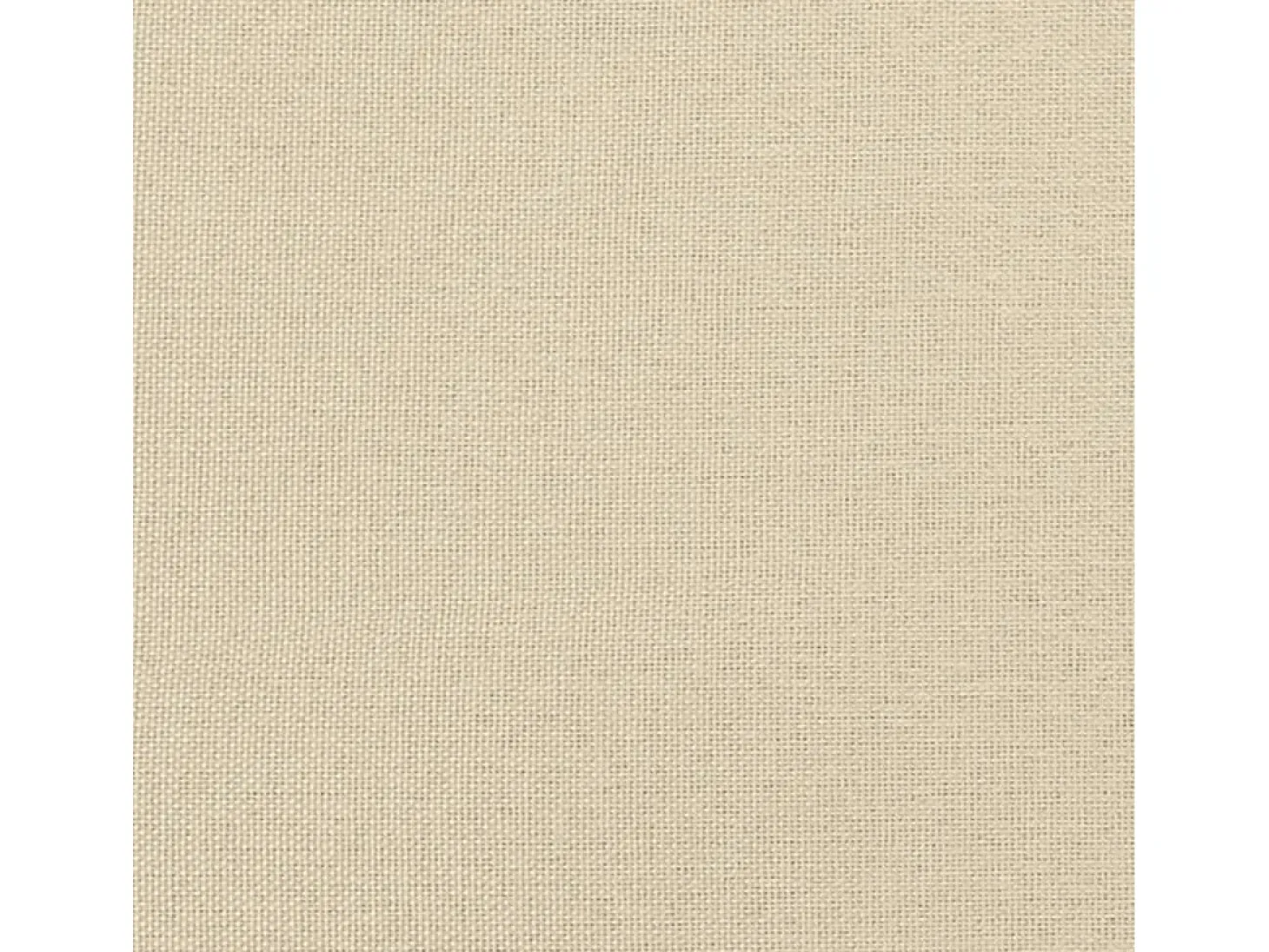 Sofá de 3 plazas de tela crema 180 cm