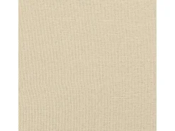 Sofá de 3 plazas de tela crema 180 cm