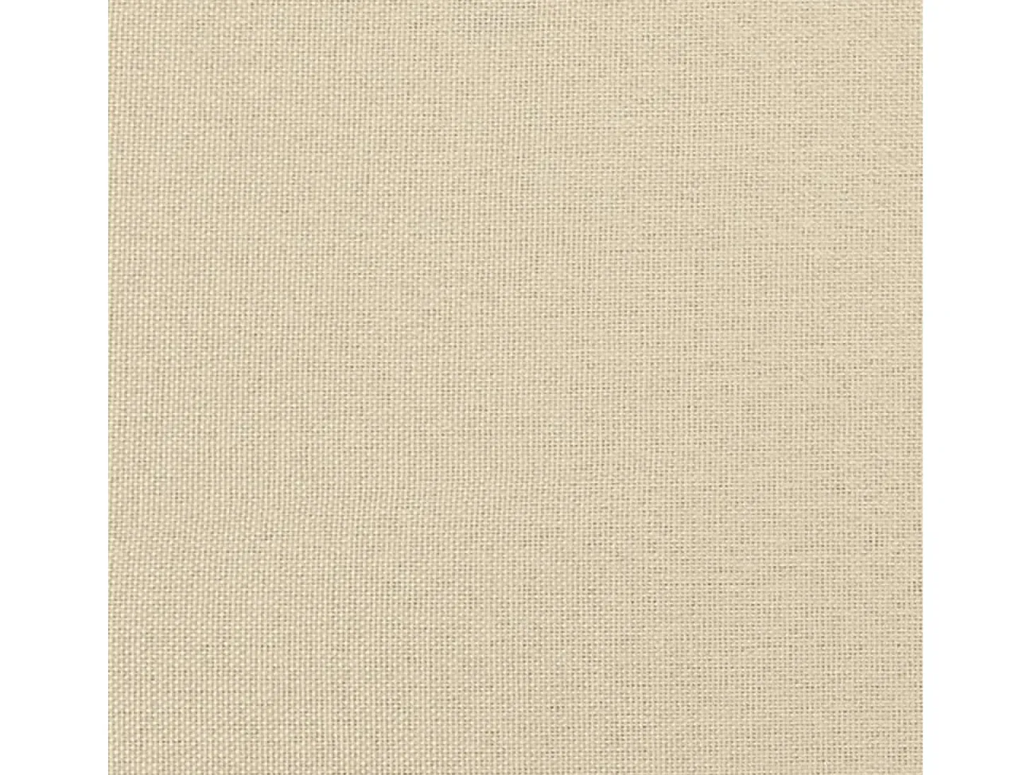 Sofá de 3 plazas de tela crema 180 cm