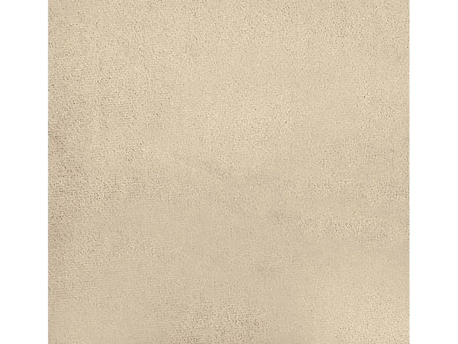 Sofá de 2 plazas de tela de microfibra color crema 140 cm