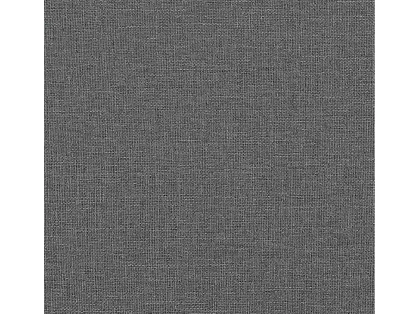 Sofá de 2 plazas de tela gris oscuro 140 cm