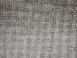 Sofá de 3 plazas de tela gris con efecto acolchado estilo diseño BERENIA