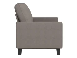 Sofá de 3 plazas de tela gris taupe 180 cm
