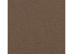 Sofá de 2 plazas de tela marrón 140 cm