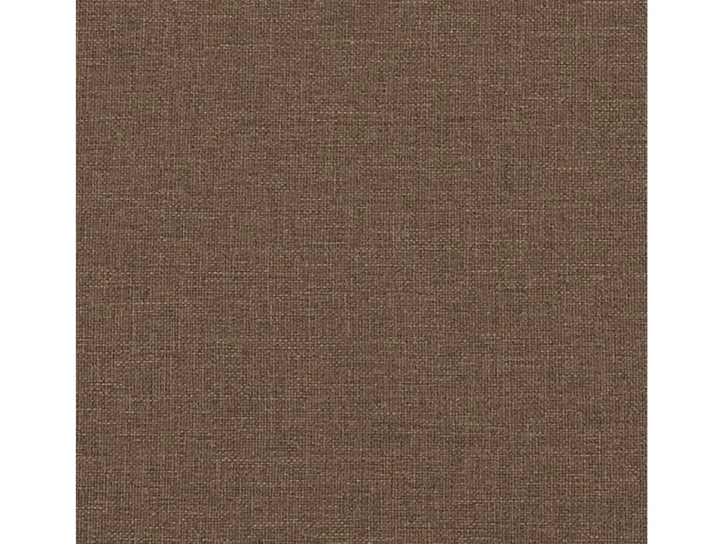 Sofá de 2 plazas de tela marrón 120 cm