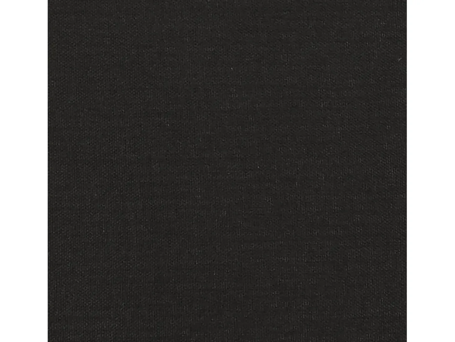 Sofá de 2 plazas de tela negro 120 cm