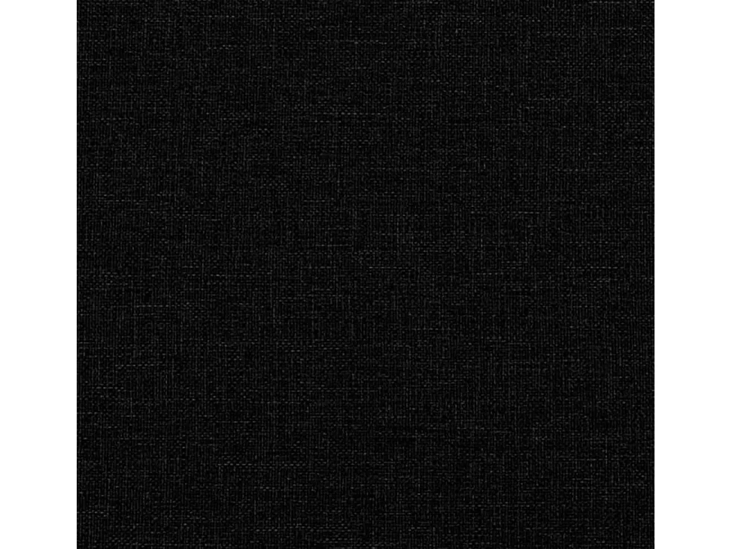Sofá de 2 plazas de tela negro 120 cm
