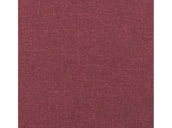 Sofá de 2 plazas de tela rojo tinto 120 cm