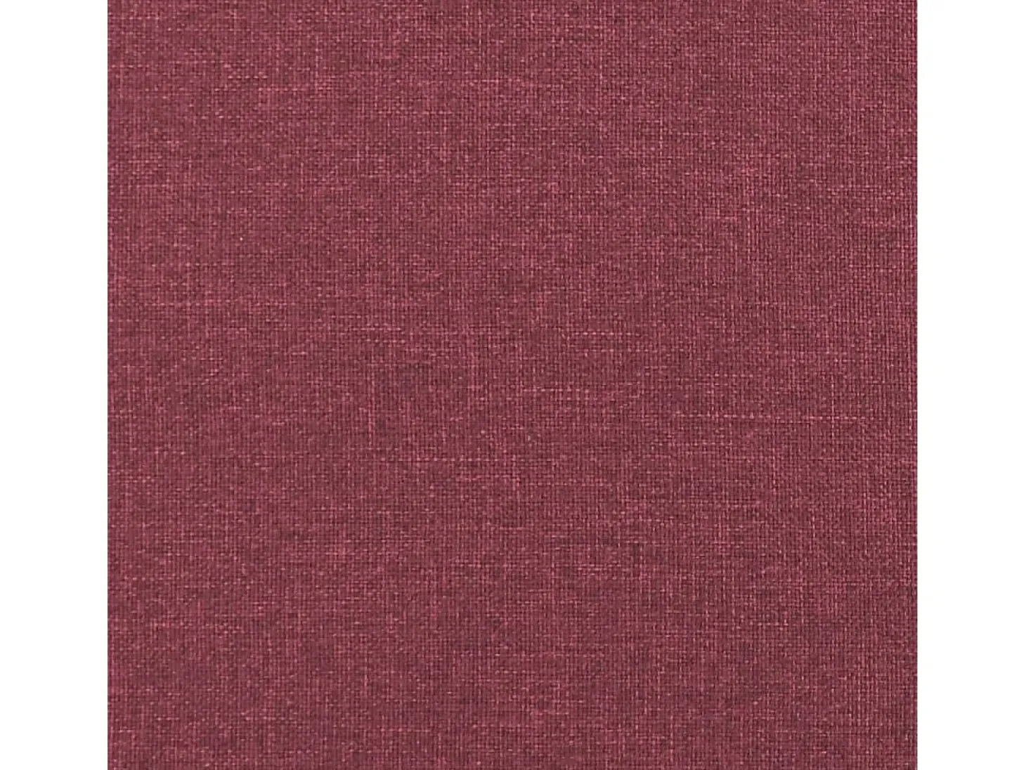 Sofá de 2 plazas de tela rojo tinto 120 cm