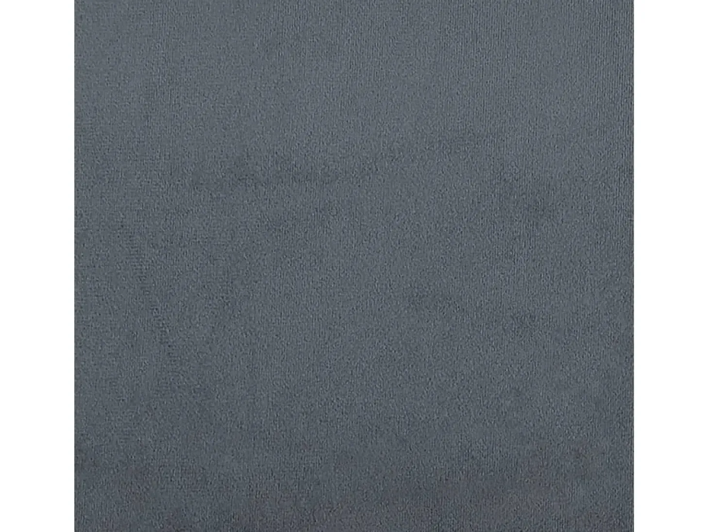 Sofá de 2 plazas de terciopelo gris oscuro 140 cm