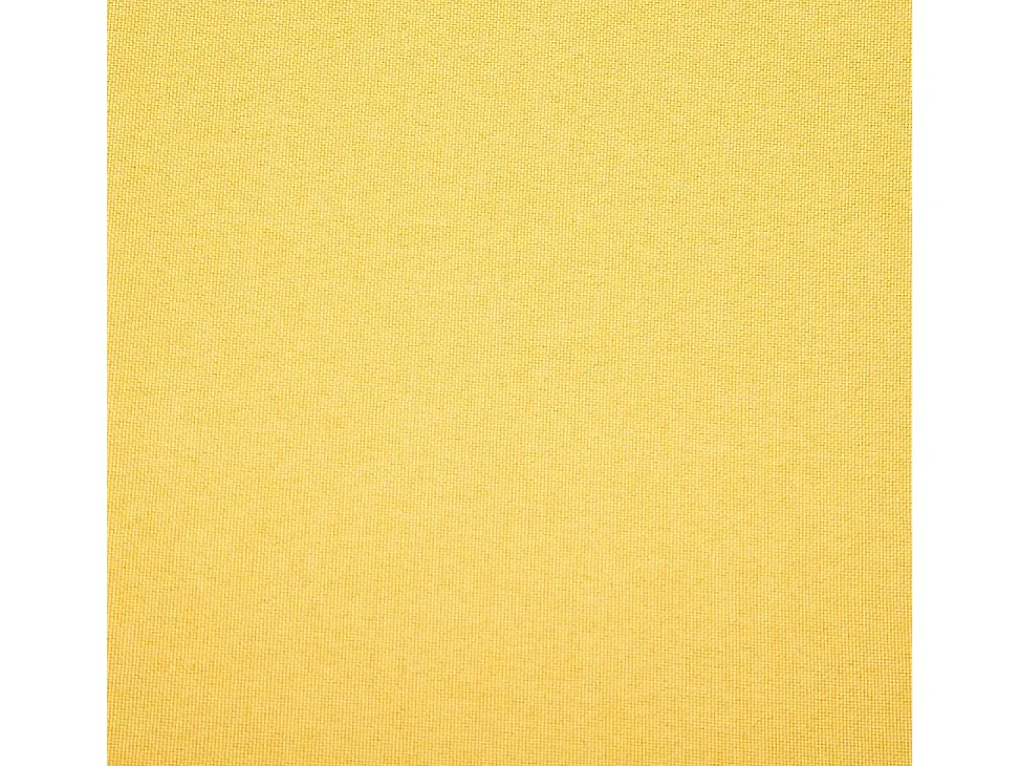 Sofá de 3 plazas tapizado de tela amarillo 172x70x82 cm