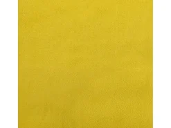 Sofá de 3 plazas terciopelo amarillo 180 cm