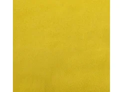 Sofá de 3 plazas terciopelo amarillo 180 cm