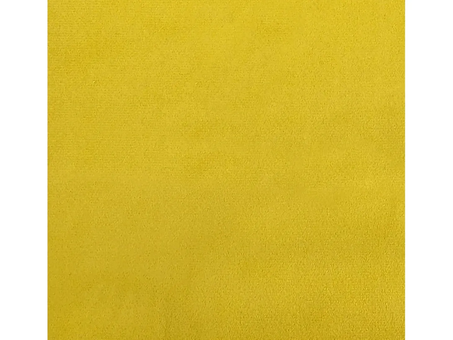 Sofá de 2 plazas terciopelo amarillo 140 cm
