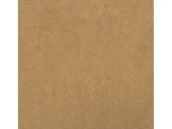 Sofá de 2 plazas terciopelo marrón 120 cm